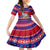 Custom Guam Christmas Family Matching Off Shoulder Maxi Dress and Hawaiian Shirt Guaman Santas Felis Pasgua - Wonder Print Shop