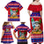Custom Guam Christmas Family Matching Off Shoulder Maxi Dress and Hawaiian Shirt Guaman Santas Felis Pasgua - Wonder Print Shop