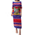 Custom Guam Christmas Family Matching Puletasi Dress and Hawaiian Shirt Guaman Santas Felis Pasgua - Wonder Print Shop
