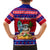 Custom Guam Christmas Family Matching Short Sleeve Bodycon Dress and Hawaiian Shirt Guaman Santas Felis Pasgua - Wonder Print Shop