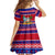 Custom Guam Christmas Family Matching Short Sleeve Bodycon Dress and Hawaiian Shirt Guaman Santas Felis Pasgua - Wonder Print Shop