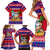 Custom Guam Christmas Family Matching Short Sleeve Bodycon Dress and Hawaiian Shirt Guaman Santas Felis Pasgua - Wonder Print Shop