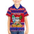 Custom Guam Christmas Family Matching Short Sleeve Bodycon Dress and Hawaiian Shirt Guaman Santas Felis Pasgua - Wonder Print Shop