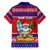 Custom Guam Christmas Family Matching Summer Maxi Dress and Hawaiian Shirt Guaman Santas Felis Pasgua - Wonder Print Shop