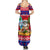 Custom Guam Christmas Family Matching Summer Maxi Dress and Hawaiian Shirt Guaman Santas Felis Pasgua - Wonder Print Shop