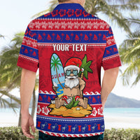 Custom Guam Christmas Hawaiian Shirt Guaman Santas Felis Pasgua - Wonder Print Shop