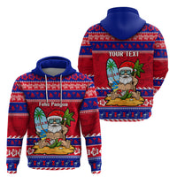 Custom Guam Christmas Hoodie Guaman Santas Felis Pasgua - Wonder Print Shop