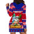 Custom Guam Christmas Hoodie Dress Guaman Santas Felis Pasgua - Wonder Print Shop