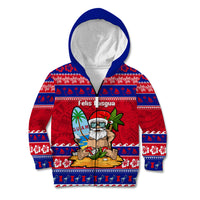 Custom Guam Christmas Kid Hoodie Guaman Santas Felis Pasgua - Wonder Print Shop