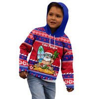 Custom Guam Christmas Kid Hoodie Guaman Santas Felis Pasgua - Wonder Print Shop