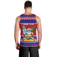 Custom Guam Christmas Men Tank Top Guaman Santas Felis Pasgua - Wonder Print Shop
