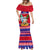 Custom Guam Christmas Mermaid Dress Guaman Santas Felis Pasgua - Wonder Print Shop