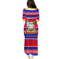 Custom Guam Christmas Puletasi Guaman Santas Felis Pasgua - Wonder Print Shop