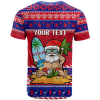 Custom Guam Christmas T Shirt Guaman Santas Felis Pasgua - Wonder Print Shop