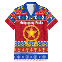 Custom Philippines Christmas Family Matching Mermaid Dress and Hawaiian Shirt Filipino Parol Maligayang Pasko - Wonder Print Shop