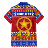 Custom Philippines Christmas Family Matching Mermaid Dress and Hawaiian Shirt Filipino Parol Maligayang Pasko - Wonder Print Shop
