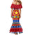 Custom Philippines Christmas Family Matching Mermaid Dress and Hawaiian Shirt Filipino Parol Maligayang Pasko - Wonder Print Shop