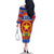 Custom Philippines Christmas Family Matching Off Shoulder Long Sleeve Dress and Hawaiian Shirt Filipino Parol Maligayang Pasko - Wonder Print Shop