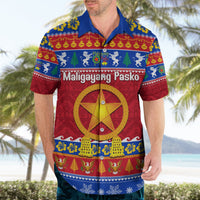 Custom Philippines Christmas Hawaiian Shirt Filipino Parol Maligayang Pasko - Wonder Print Shop