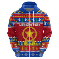 Custom Philippines Christmas Hoodie Filipino Parol Maligayang Pasko - Wonder Print Shop