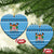 Custom Fiji Christmas Ceramic Ornament Fijian Tapa Marau na Kerisimasi - Wonder Print Shop