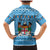 Custom Fiji Christmas Family Matching Mermaid Dress and Hawaiian Shirt Fijian Tapa Marau na Kerisimasi - Wonder Print Shop