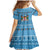 Custom Fiji Christmas Family Matching Mermaid Dress and Hawaiian Shirt Fijian Tapa Marau na Kerisimasi - Wonder Print Shop