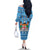 Custom Fiji Christmas Family Matching Off Shoulder Long Sleeve Dress and Hawaiian Shirt Fijian Tapa Marau na Kerisimasi - Wonder Print Shop