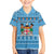 Custom Fiji Christmas Family Matching Off Shoulder Short Dress and Hawaiian Shirt Fijian Tapa Marau na Kerisimasi - Wonder Print Shop