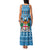 Custom Fiji Christmas Family Matching Tank Maxi Dress and Hawaiian Shirt Fijian Tapa Marau na Kerisimasi - Wonder Print Shop