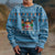 Custom Fiji Christmas Kid Ugly Christmas Sweater Fijian Tapa Marau na Kerisimasi - Wonder Print Shop