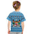 Custom Fiji Christmas Kid T Shirt Fijian Tapa Marau na Kerisimasi - Wonder Print Shop