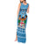 Custom Fiji Christmas Tank Maxi Dress Fijian Tapa Marau na Kerisimasi - Wonder Print Shop