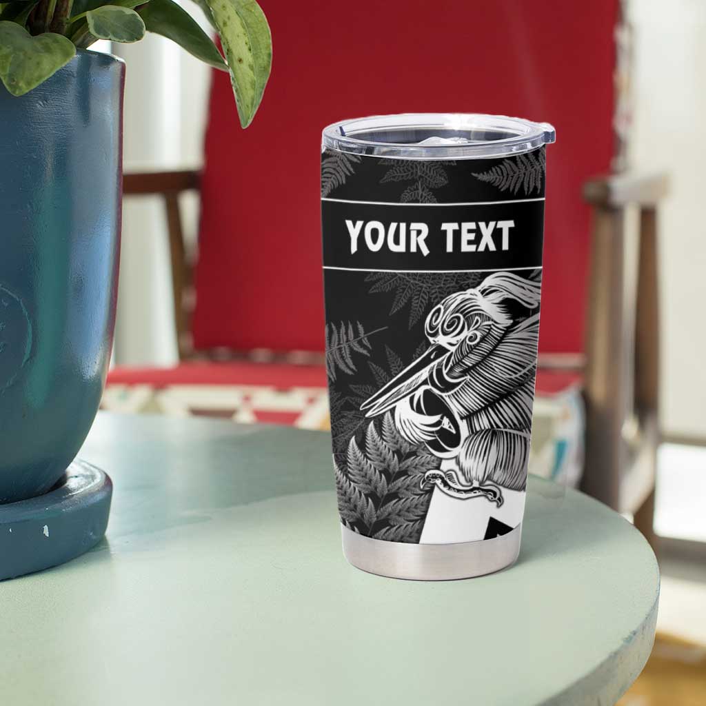 Custom Aotearoa Silver Fern Rugby Tumbler Cup 2024 Go Kiwi - Wonder Print Shop