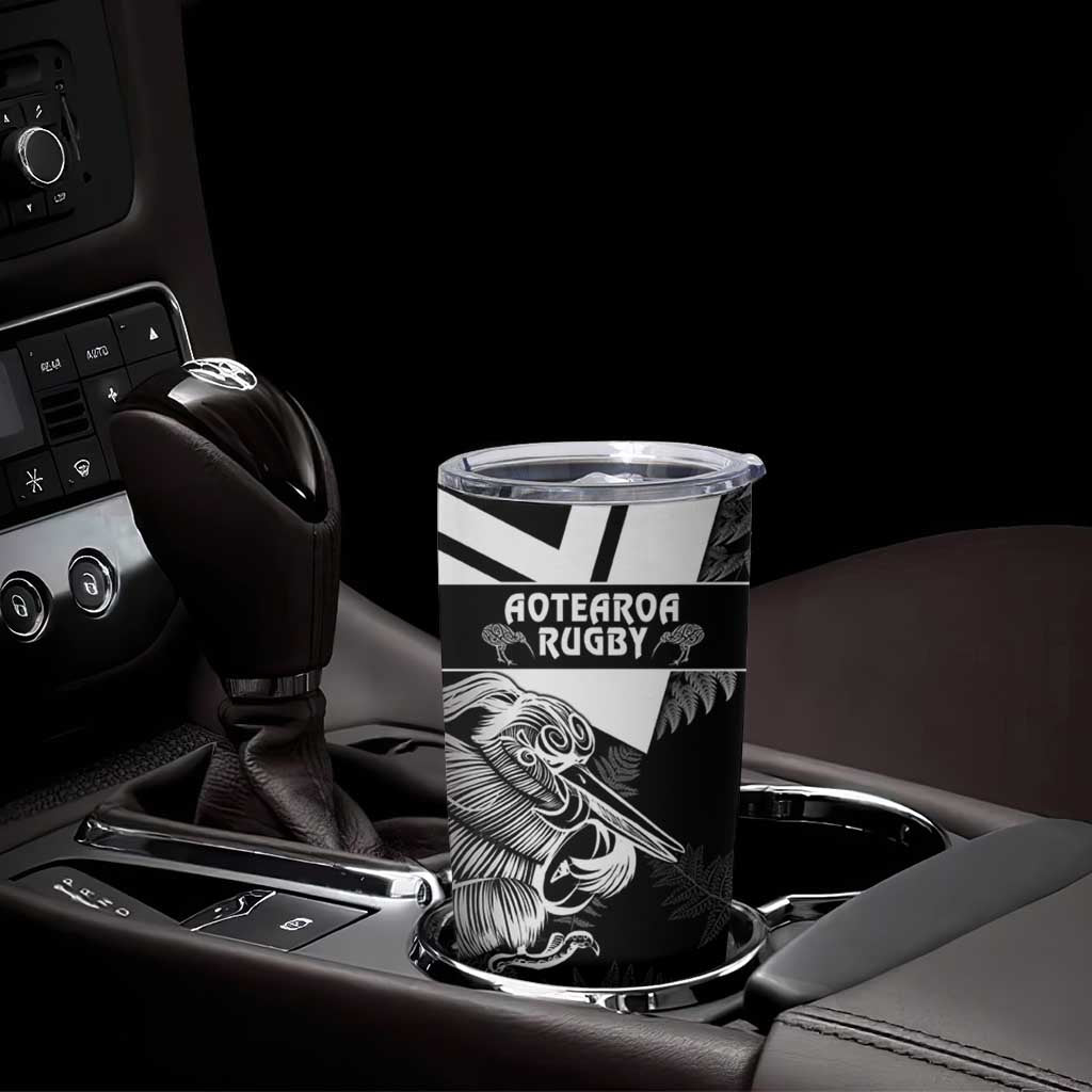 Custom Aotearoa Silver Fern Rugby Tumbler Cup 2024 Go Kiwi - Wonder Print Shop