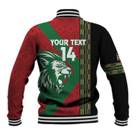 Kenya Rugby Custom Baseball Jacket Go Lionesses - African Pattern - Wonder Print Shop