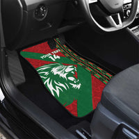 Kenya Rugby Custom Car Mats Go Lionesses - African Pattern - Wonder Print Shop