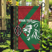 Kenya Rugby Custom Garden Flag Go Lionesses - African Pattern - Wonder Print Shop