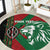 Kenya Rugby Custom Round Carpet Go Lionesses - African Pattern