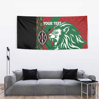 Kenya Rugby Custom Tapestry Go Lionesses - African Pattern - Wonder Print Shop