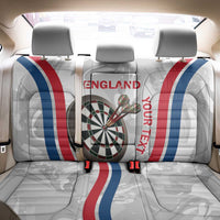Custom England Darts Back Car Seat Cover Go Champions Grunge Marble Style - Wonder Print Shop