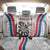 Custom England Darts Back Car Seat Cover Go Champions Grunge Marble Style - Wonder Print Shop