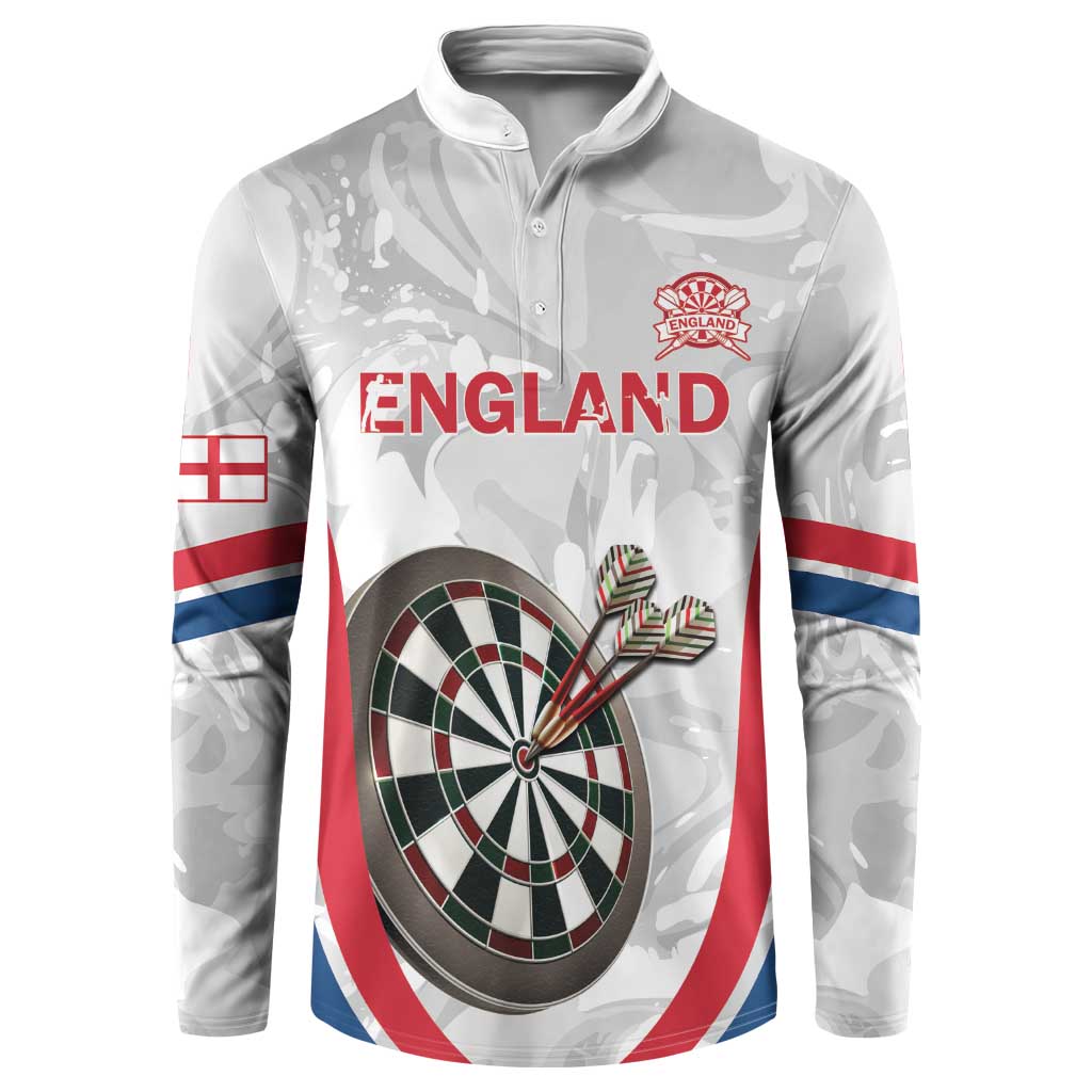 Custom England Darts Button Sweatshirt Go Champions Grunge Marble Style - Wonder Print Shop