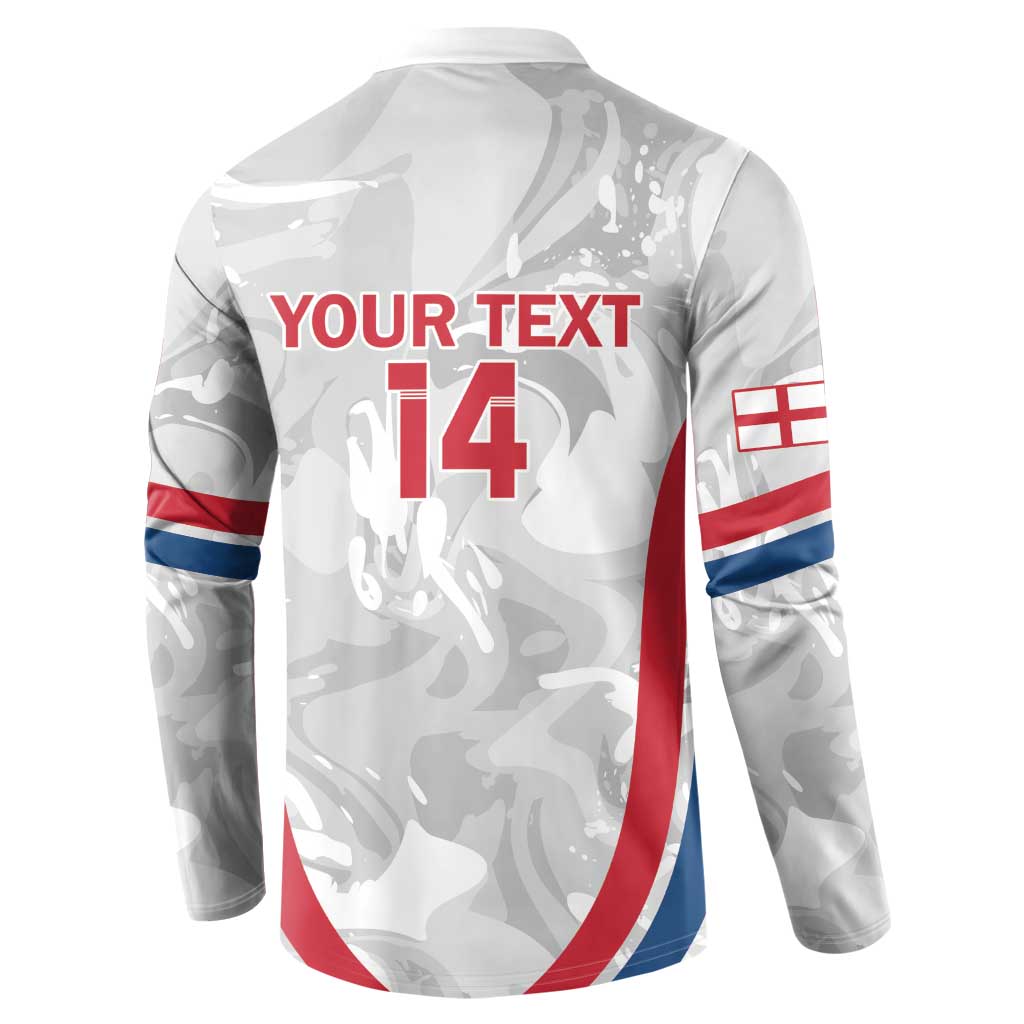 Custom England Darts Button Sweatshirt Go Champions Grunge Marble Style - Wonder Print Shop