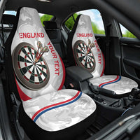 Custom England Darts Car Seat Cover Go Champions Grunge Marble Style - Wonder Print Shop