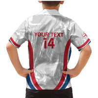 Custom England Darts Family Matching Mermaid Dress and Hawaiian Shirt Go Champions Grunge Marble Style - Wonder Print Shop