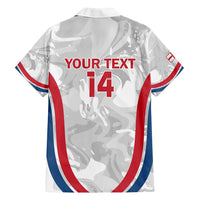 Custom England Darts Family Matching Puletasi and Hawaiian Shirt Go Champions Grunge Marble Style - Wonder Print Shop