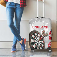 Custom England Darts Luggage Cover Go Champions Grunge Marble Style - Wonder Print Shop