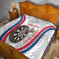 Custom England Darts Quilt Go Champions Grunge Marble Style - Wonder Print Shop