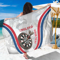 Custom England Darts Sarong Go Champions Grunge Marble Style - Wonder Print Shop